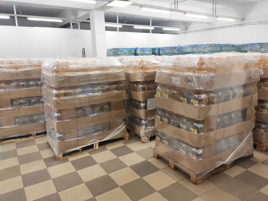 Olej Rzepakowy 5L - Cała Paleta 120 szt - Wysyłka GRATIS!