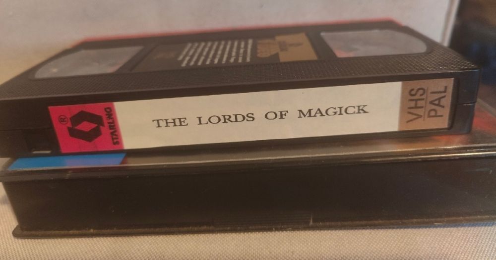 VHS- Czarnoksiężnik (1989) - Starling Video Mega unikat