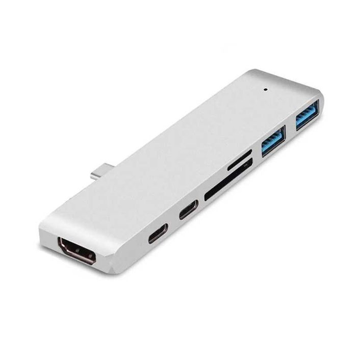 Хаб-концентратор Thunderbolt 3 (USB-C) 7в1 для MacBook Pro/Air з HDMI