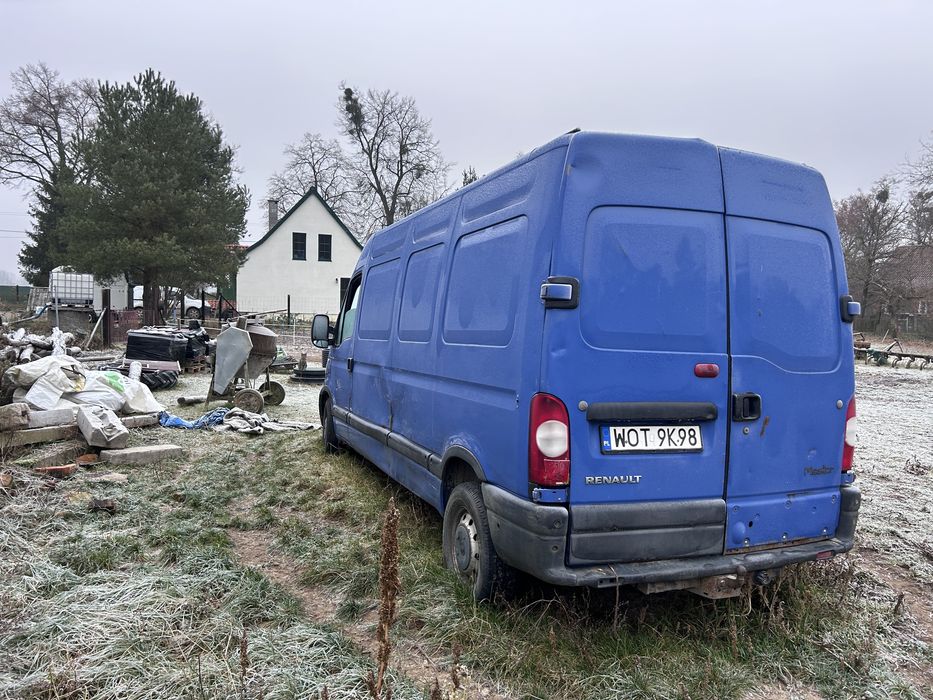 Renault Master 2008 uszkodzony