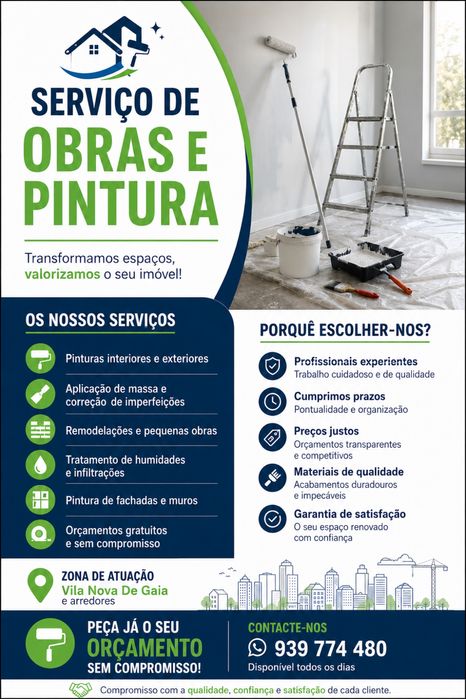 Serviços Obras e Pinturas