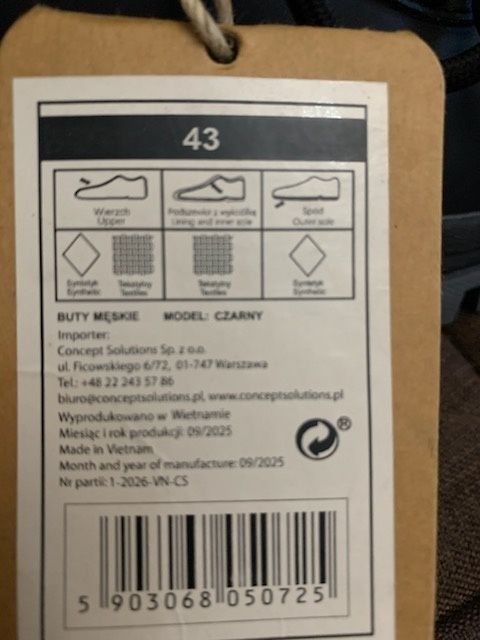 Buty Trekingowe Campus roz.43