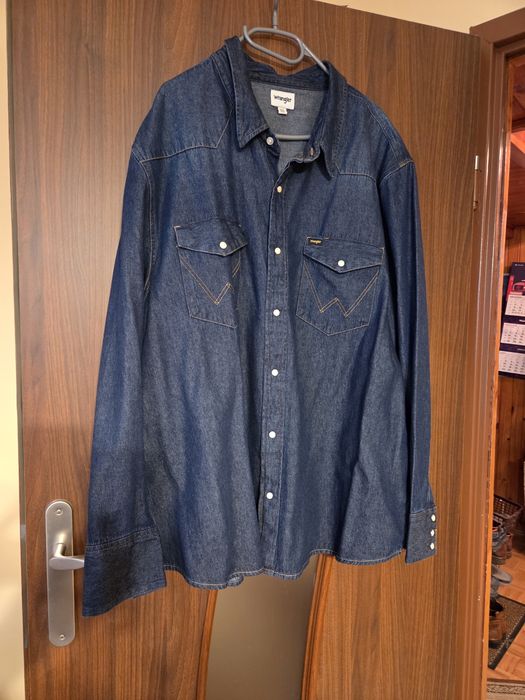 Koszula Męska Wrangler - Rozmiar XXXL - Stan BDB