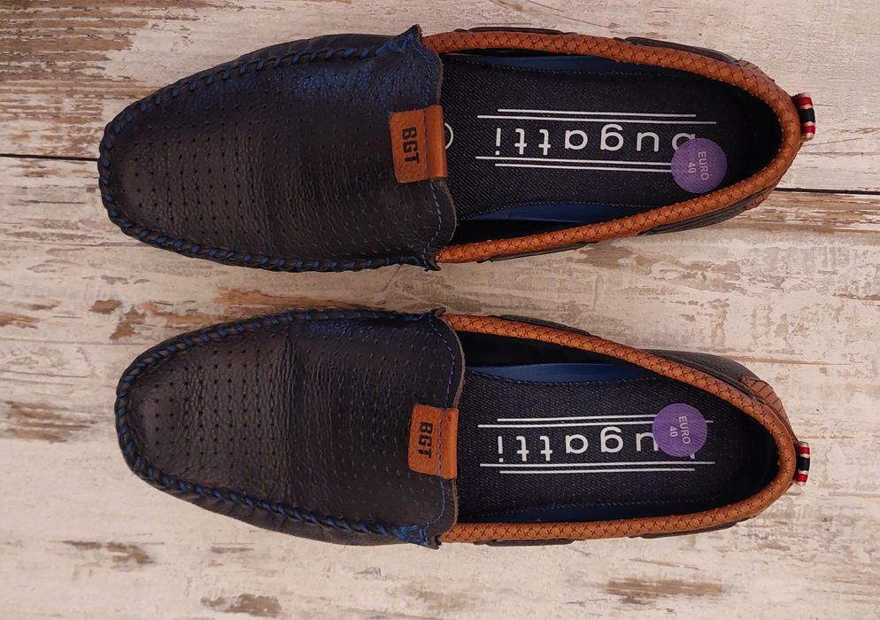 Buty Bugatti mokasyny 40