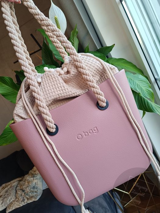 Nowa torebka obag Old Pink mini