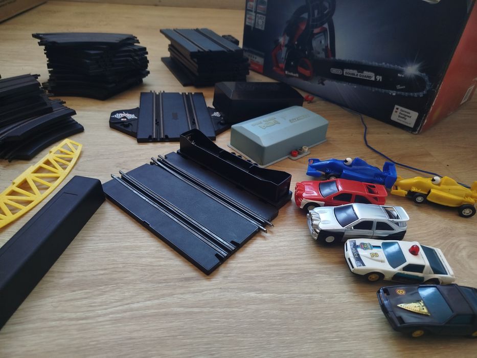 Pista de carrinhos antiga