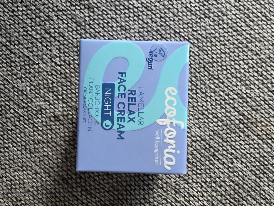 Nowy krem na noc Ecoforia Lamellar Relax Night Face Cream 50 ml