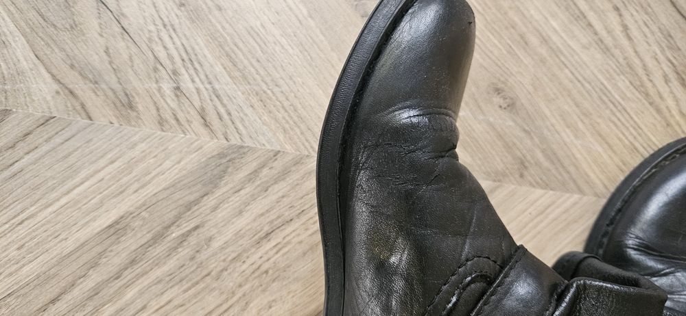 Botki  skora  Włoskie r 38