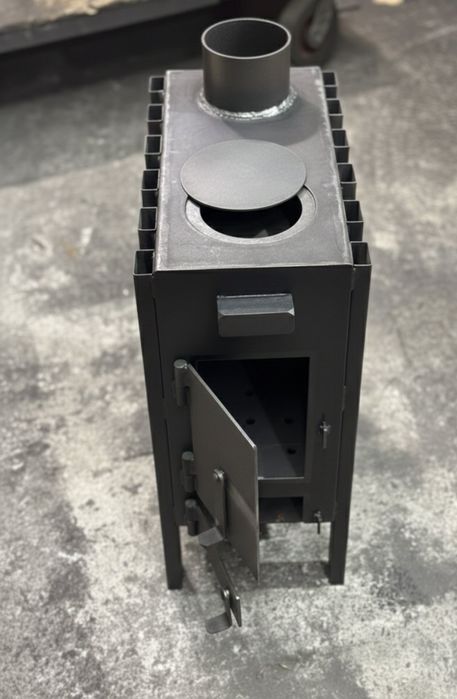 буржуйка металева піч на дровах котел булерьян дрова печка плита
