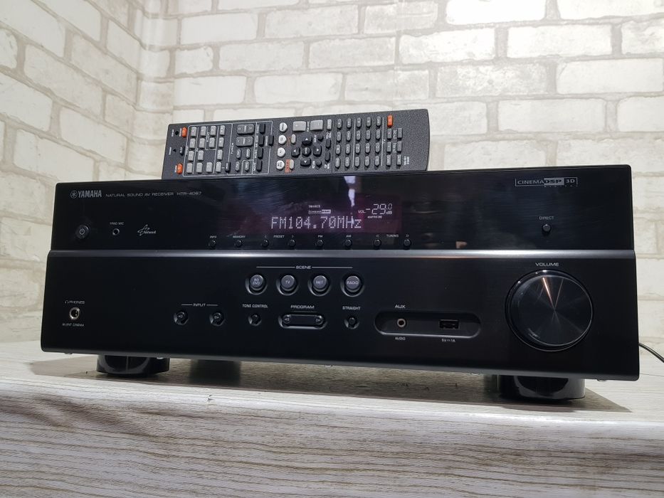 5.1 AV ресивер YAMAHA HTR-4067, *5x100 Вт,HDMI, USB, б/у з Німеччини