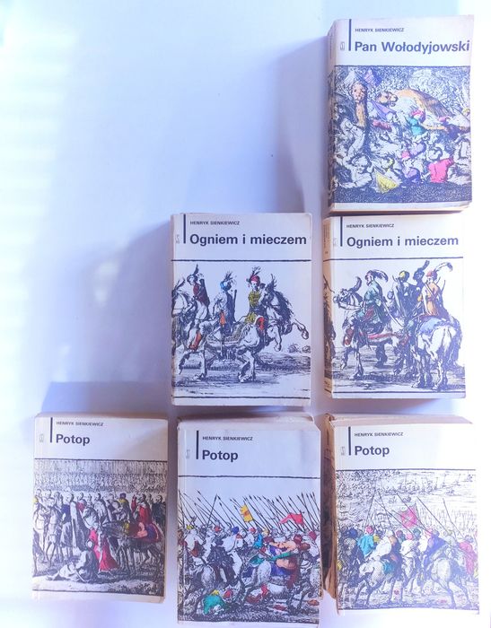 Henryk Sienkiewicz "Potop" tom 1 książka Trylogia Sienkiewicza