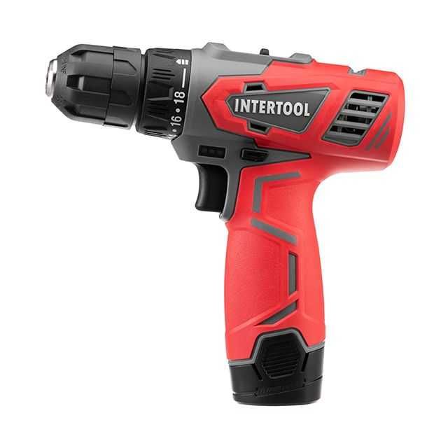 Дриль-шурупокрут акумуляторний INTERTOOL DT-0310
