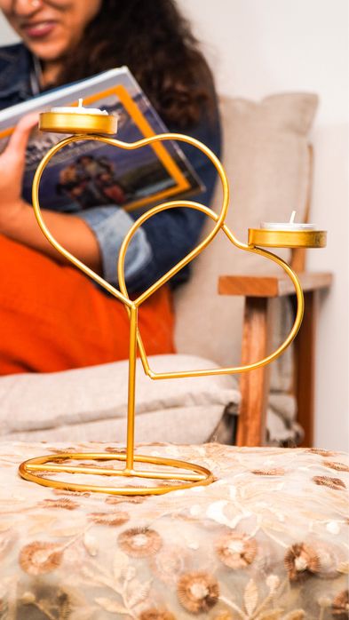 Porta-Velas Feito à mão  - Vendo em bulk tambem !!