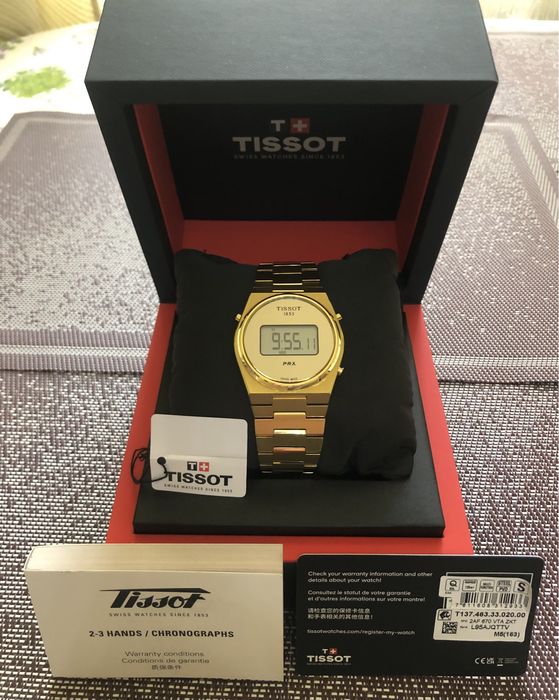 Часы Tissot PRX Digital Gold 40mm