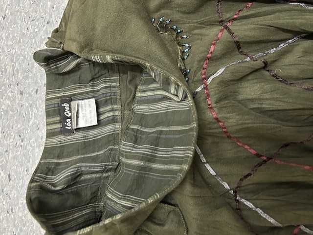Saia Lea Greb Tamanho M – Estilo Boho Artesanal