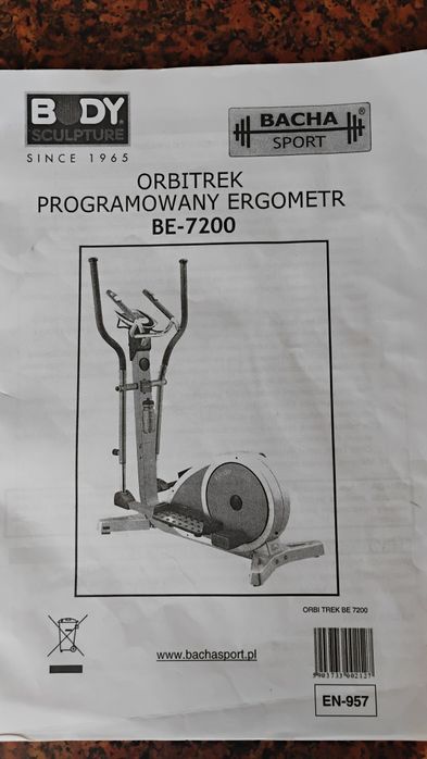 Orbitrek programowany ergometr