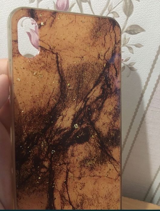 Чехол,Айфон,Iphone,Xs max,блестки,золотой,