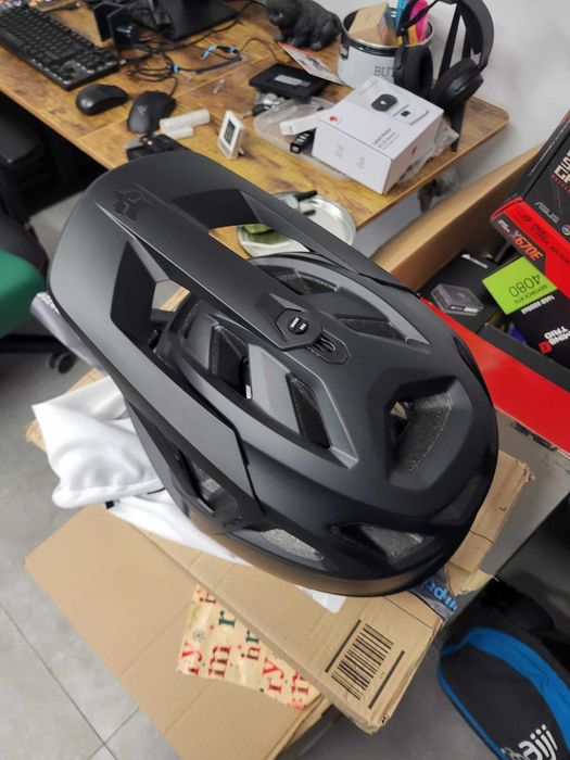 Capacete de BTT FOX PROFRAME RS MIPS Preto Mate (Size L)