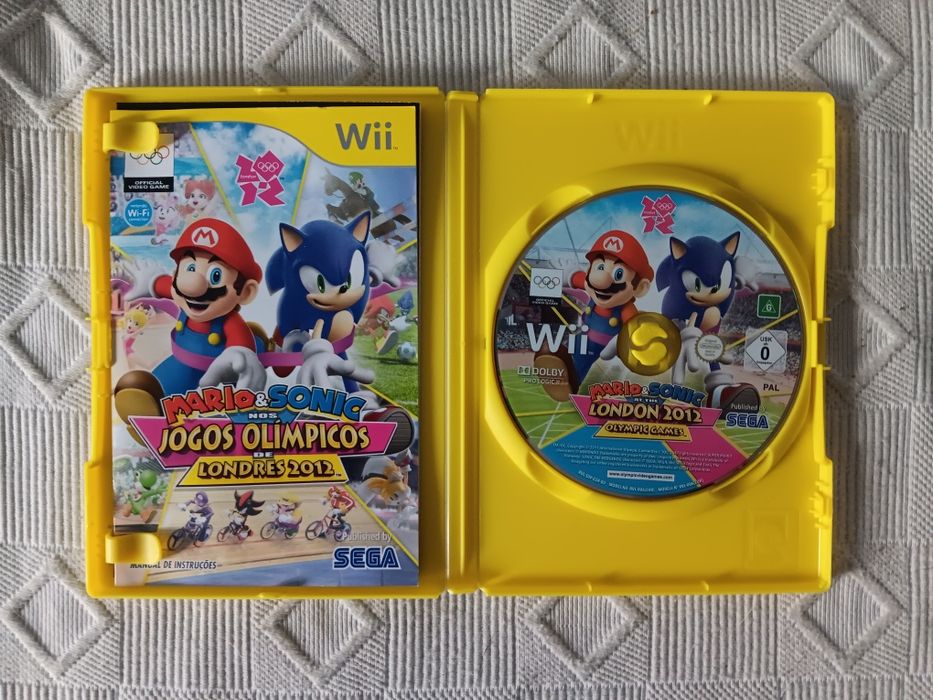 Mario & Sonic nos Jogos Olímpicos de Londres 2012 Nintendo Wii
