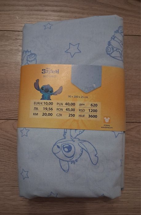 Stitch Disney pościel i prześcieradło