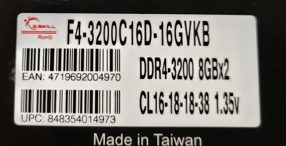 Pamięć RAM G.Skill Ripjaws DDR4 16GB