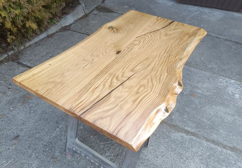 Blat dębowy• 140x82 •na stół biurko ławę