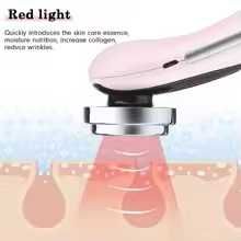 Massageador facial led Branco