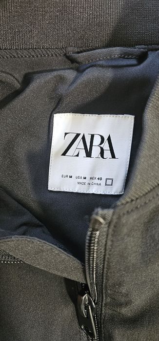 Kurtka męska ZARA rozmiar M czarna elegancka
