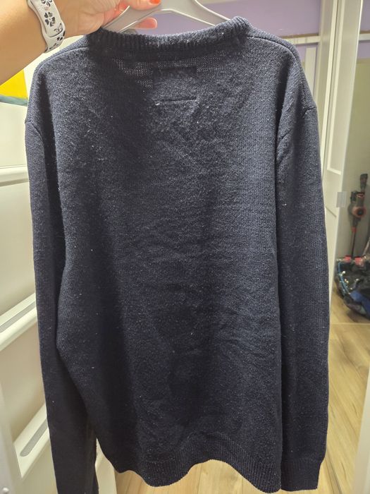 Sweter męski M świateczny