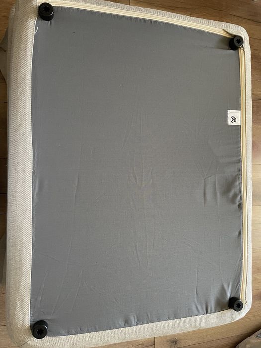 Pufa podnozek ze schowkiem ektorp Kilanda Ikea do kanapy lub fotela uszak
