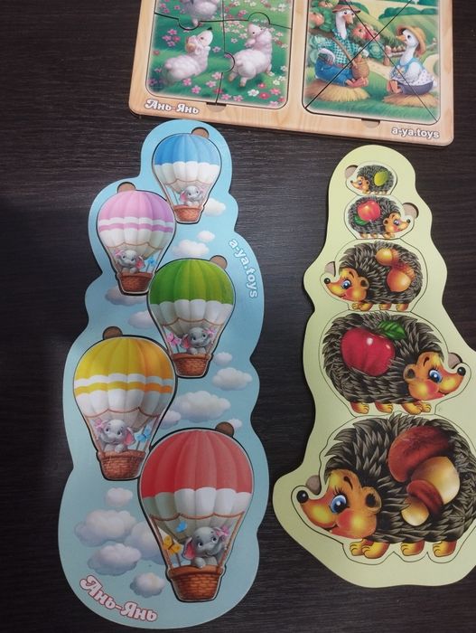 Дерев'яні розвиваючі ігри