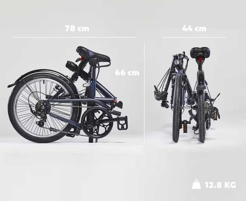 Bicicleta dobrável BTWIN Fold 500