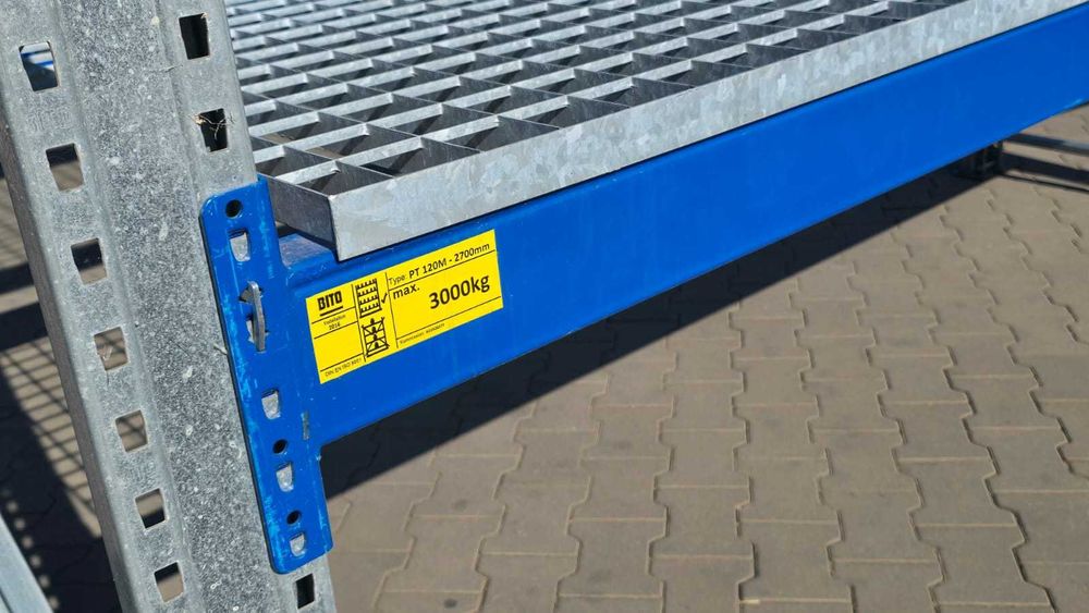 Regały magazynowe BITO kraty wema