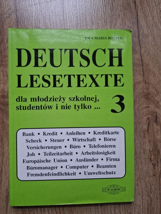Deutsch Lesetexte Ewa Rostek książka do niemieckiego