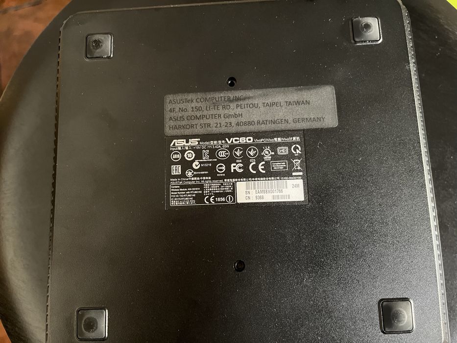 Asus VC60 mini pc