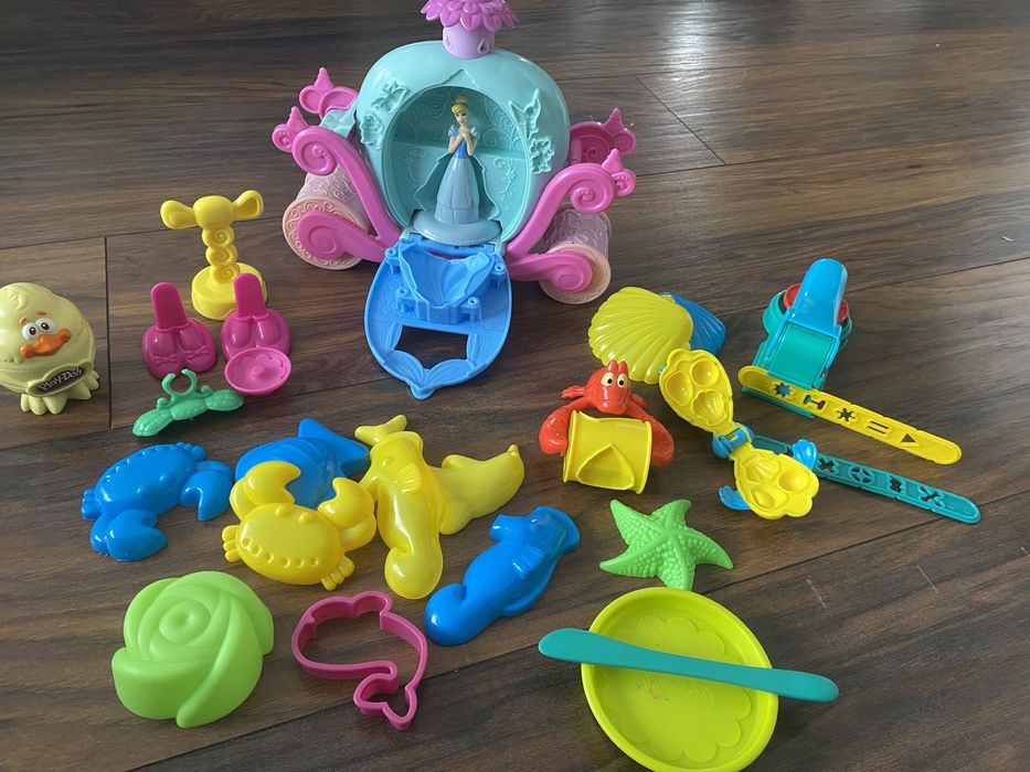 Play Doh Księżniczka dodatki gratisy ciastolina