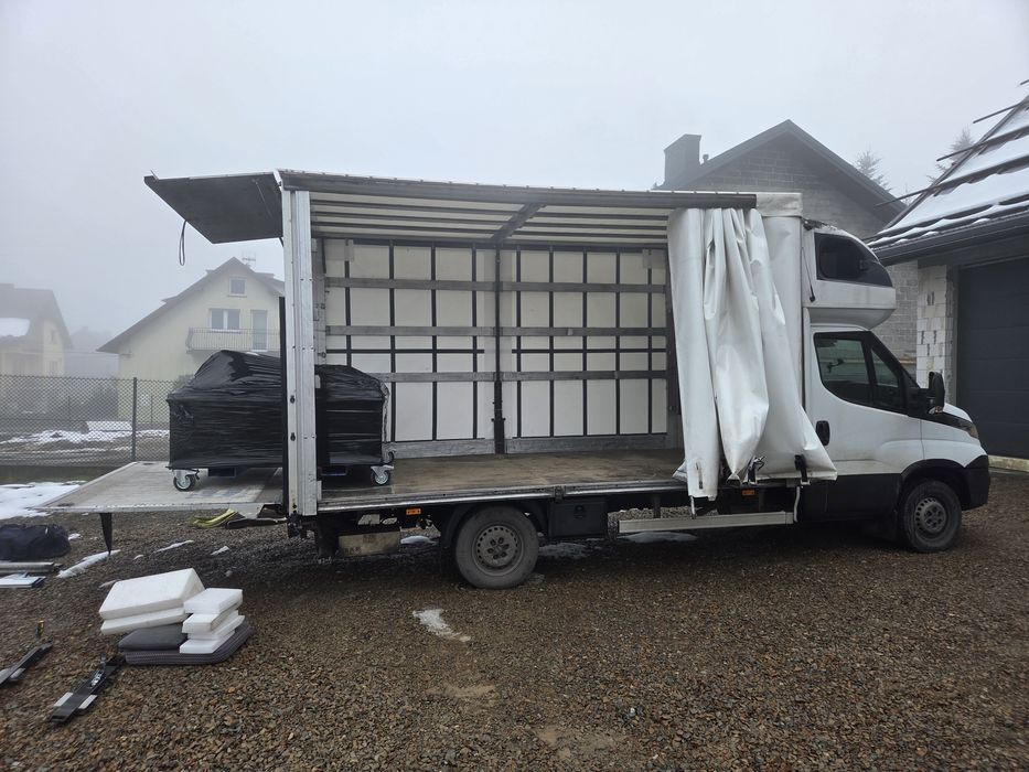 Usługi transportowe, przeprowadzki - BUSY z windą