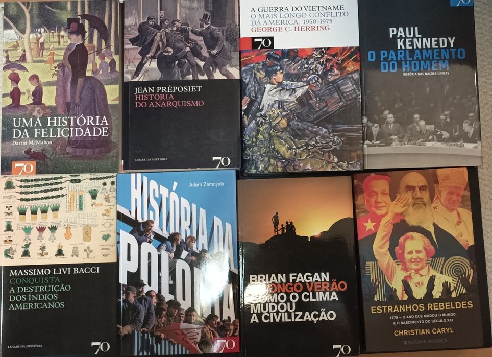 Livros história 10 euros