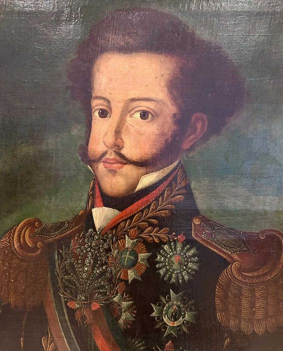 Escola Portuguesa do século XIX. Pedro I do Brasil e IV de Portugal.