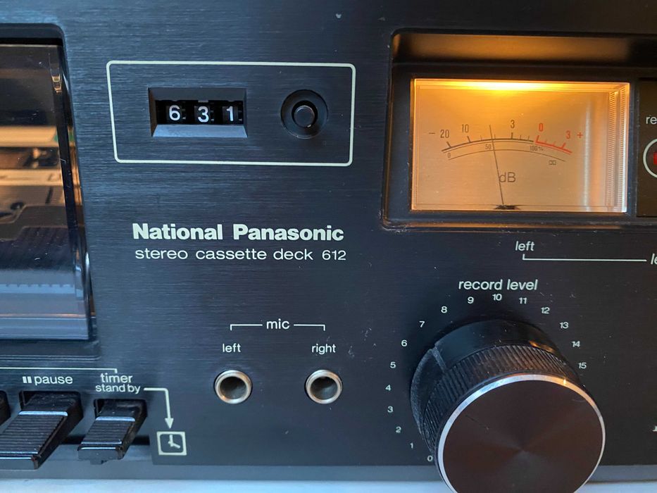 Deck_Magnetofon_National Panasonic 612