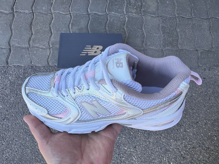 Кросівки жіночі New balance 530 White Silver Pink