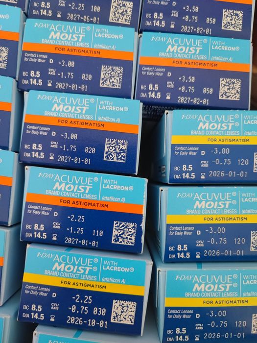 Soczewki kontaktowe Johnson & Johnson  Astygmatyzm
