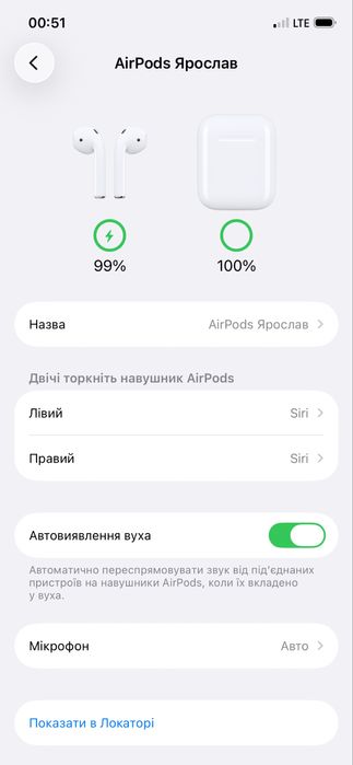 AirPods  А1523 оригінал
