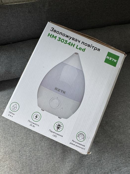 Зволожувач повітря RZTK rozetka HM3034H Led