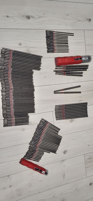 Nowe wiertła Hilti 83 sztuki