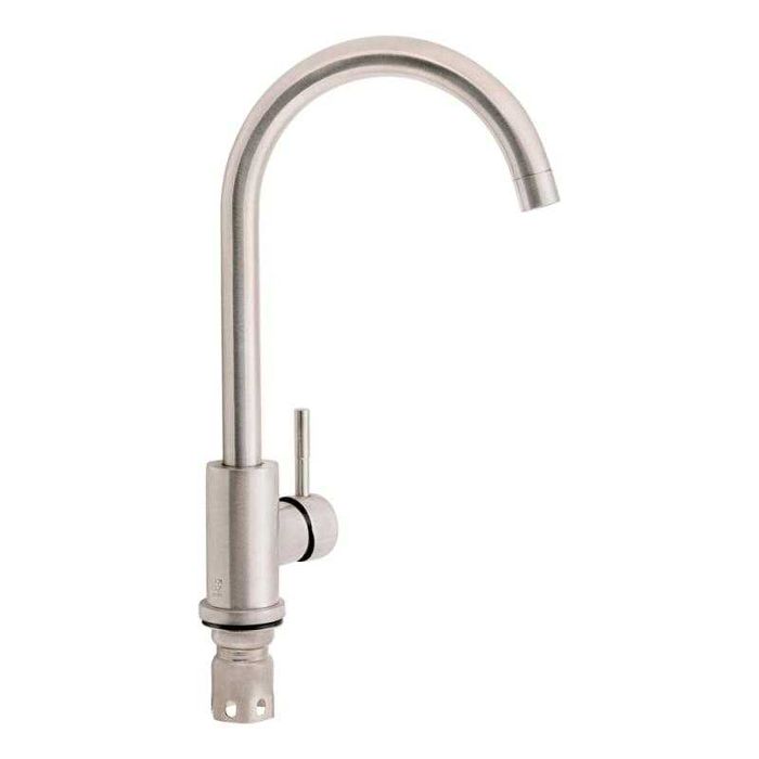 Змішувач для кухні Aria 015F-8 U-образний Nickel (k35) Lidz смеситель