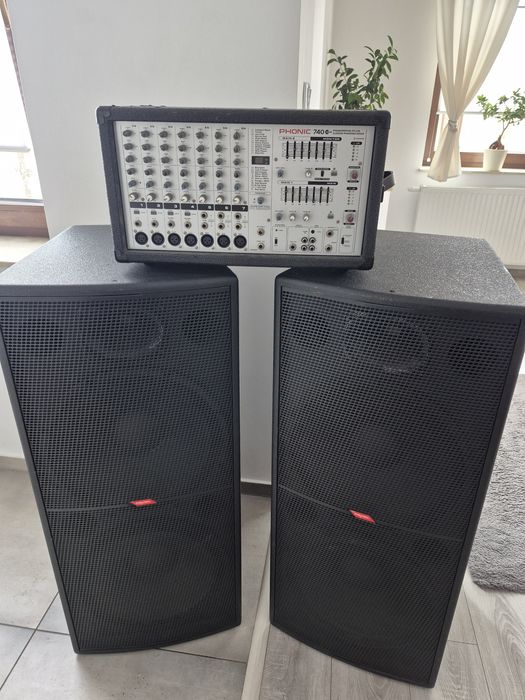 Kolumny PROEL 2 X 450.W plus Phonic Plus