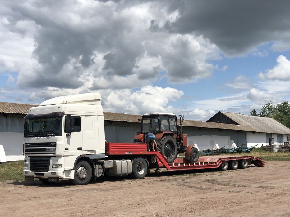 Оренда трала з водієм. Негабаритні перевезення