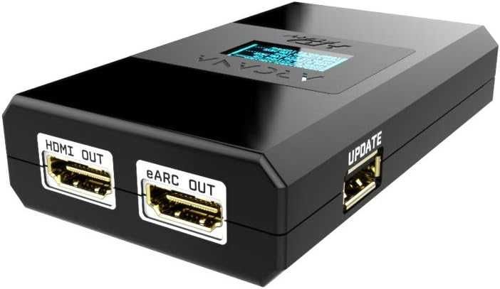 Arcana 4K HD Fury eARC Adapter Solução profissional de áudio HDMI eARC