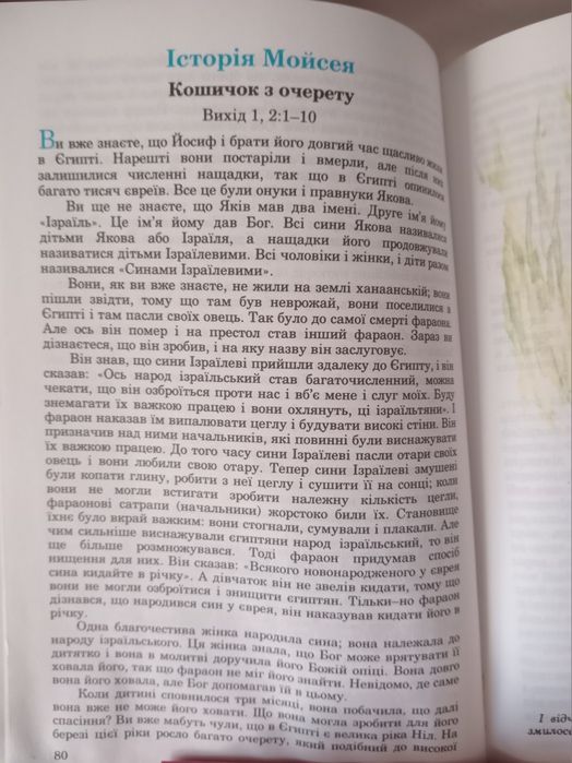 Книга"Оповідання із Святої історії" на українській мові  495 сторінок